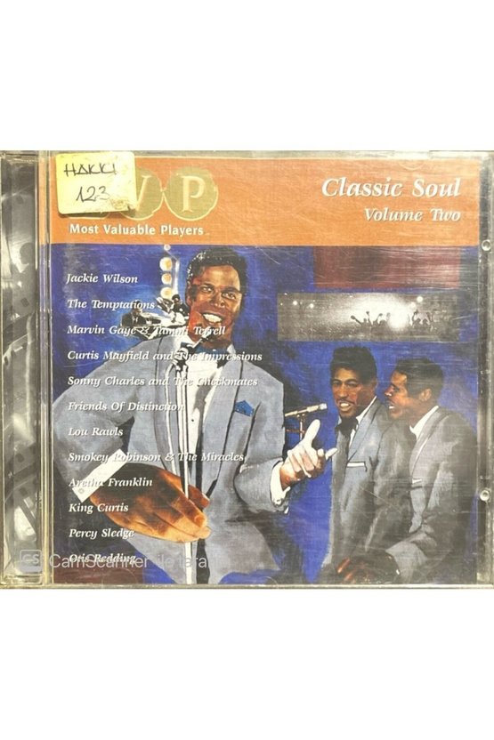 (PLAK DEĞİLDİR CD DİR) Cd Classic Soul Volume Two Cd