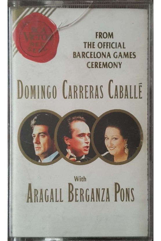 Form The Official Barcelona Games Ceremony Domingo Carreras Caballe With Aragall Berganza Pons Kase