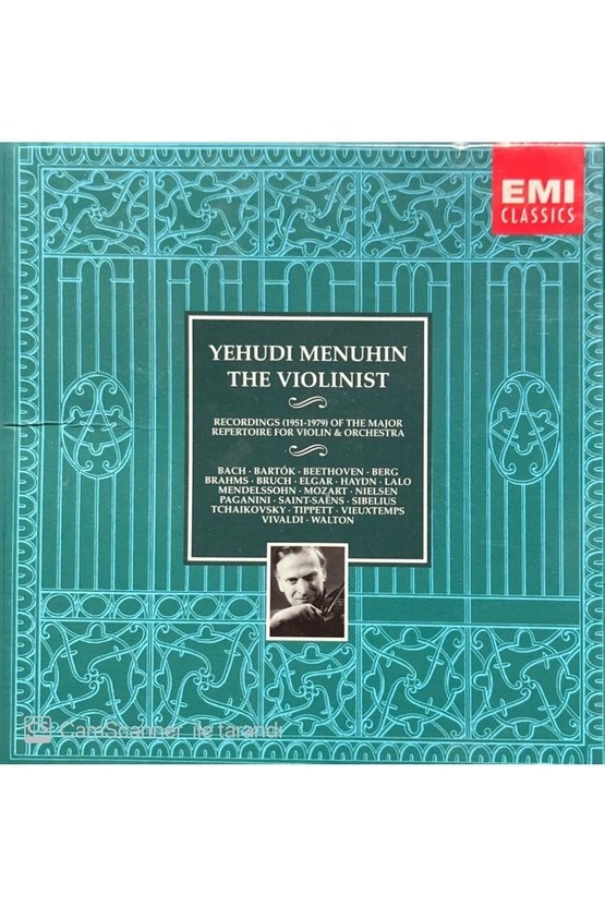 (PLAK DEĞİLDİR CD DİR) Cd Yehudi Mehunin The Violinist 10 Cd Lik Set