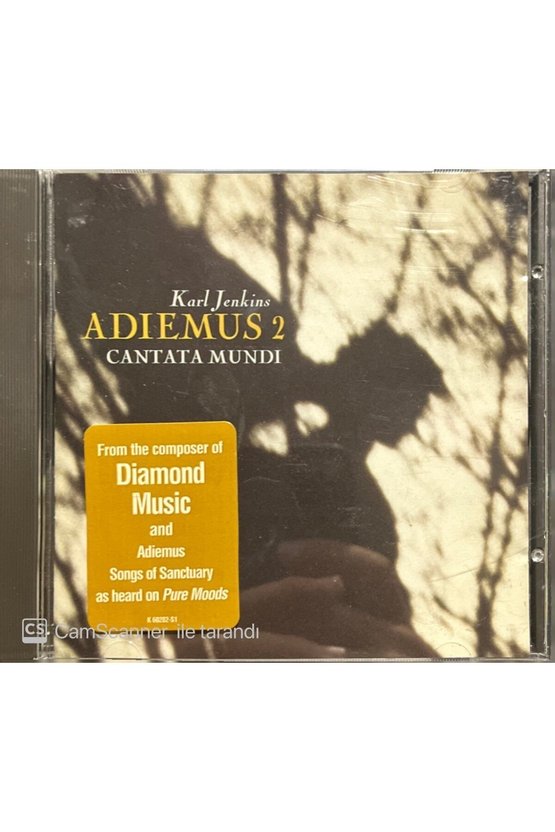 (PLAK DEĞİLDİR CD DİR) Cd Karl Jenkins Adiemuz 2 Cantata Mundi Cd