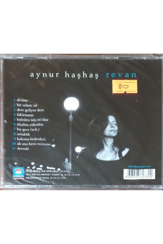 (PLAK DEĞİLDİR CD DİR) Cd Aynur Haşaş Revan Açılmamış Jelatininde Cd