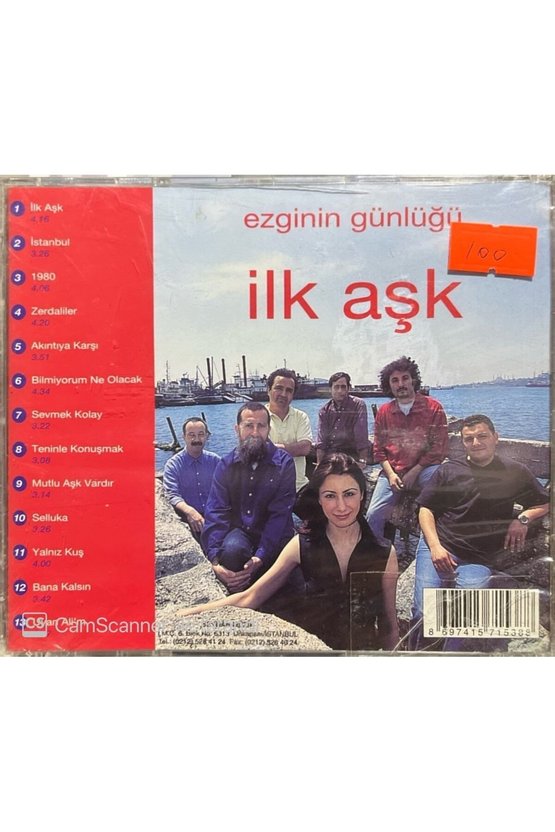 (PLAK DEĞİLDİR CD DİR) Cd Best Of Ersen Dadaşlar Açılmamış Jelatininde Cd