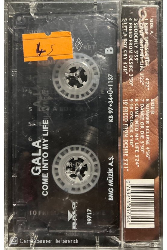 Gala Come Into My Life Kaset