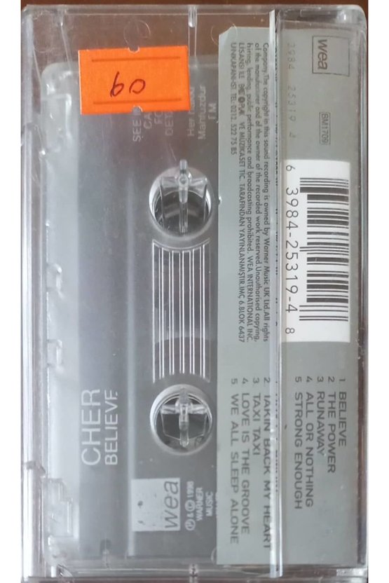 Cher Believe Kaset