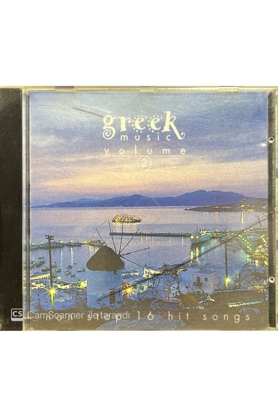 (PLAK DEĞİLDİR CD DİR) Cd Greek Music Volume 2 Cd