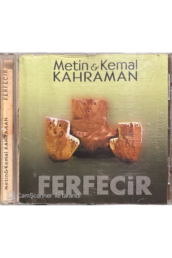 (PLAK DEĞİLDİR CD DİR) Cd Metin-kemal Karaman Ferfecir Cd