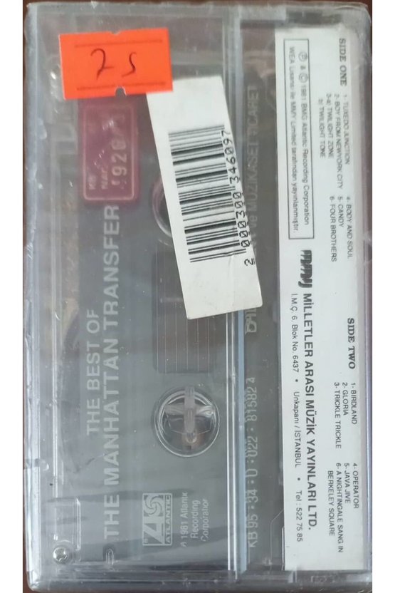 The Best Of The Manhattan Transfer Kaset