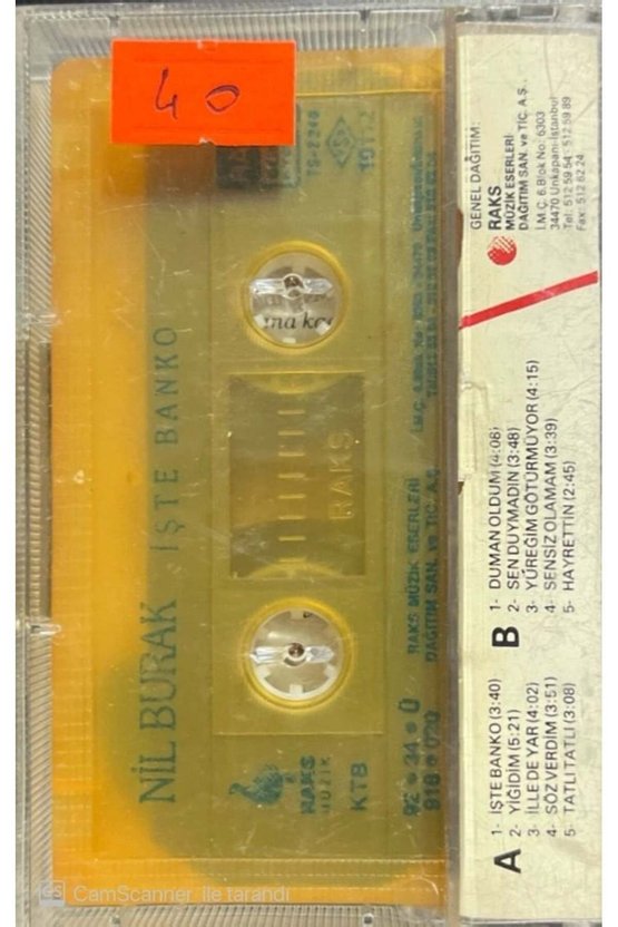 Nil Burak İşte Banko Kaset