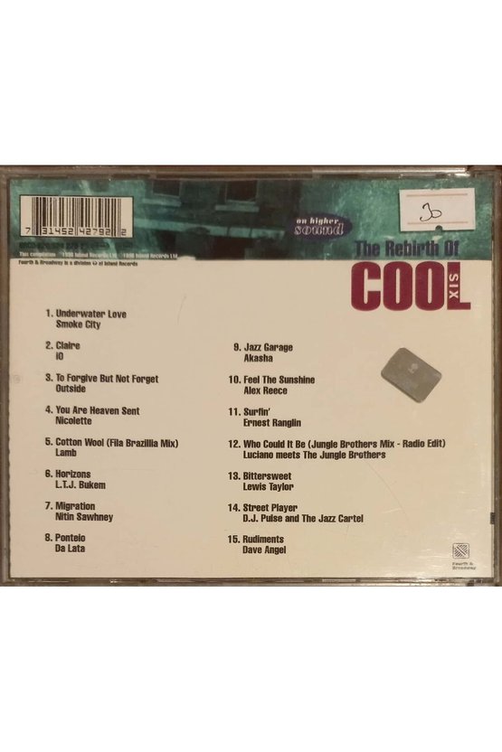 (PLAK DEĞİLDİR CD DİR) Cd The Rebirth Of Cool Six Cd