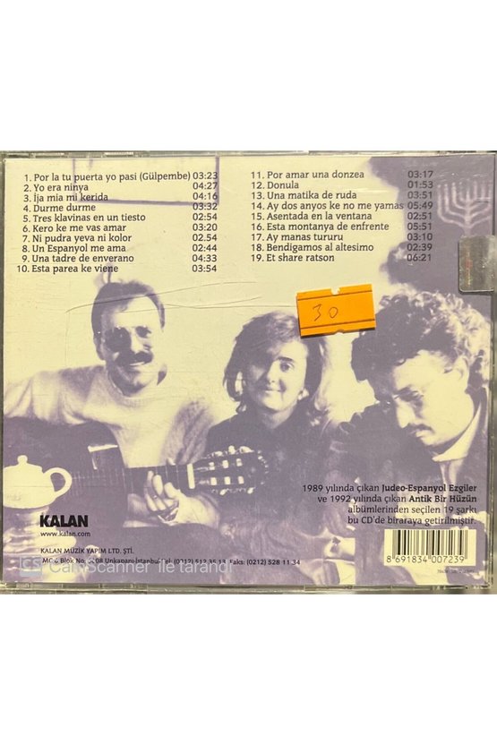 (PLAK DEĞİLDİR CD DİR) Cd Gökhan Kırdar Kefy Pleasure Cd