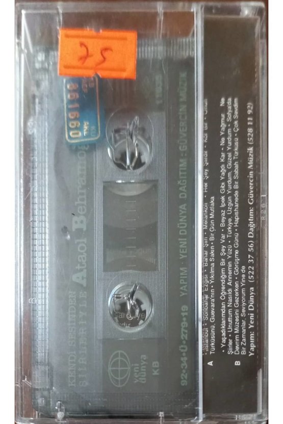 Ataol Behramoğlu Bir Gün Mutlaka Kaset