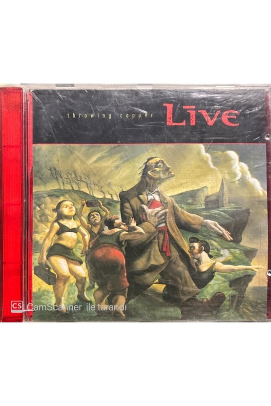 (PLAK DEĞİLDİR CD DİR) Cd Throwing Copper Live Cd