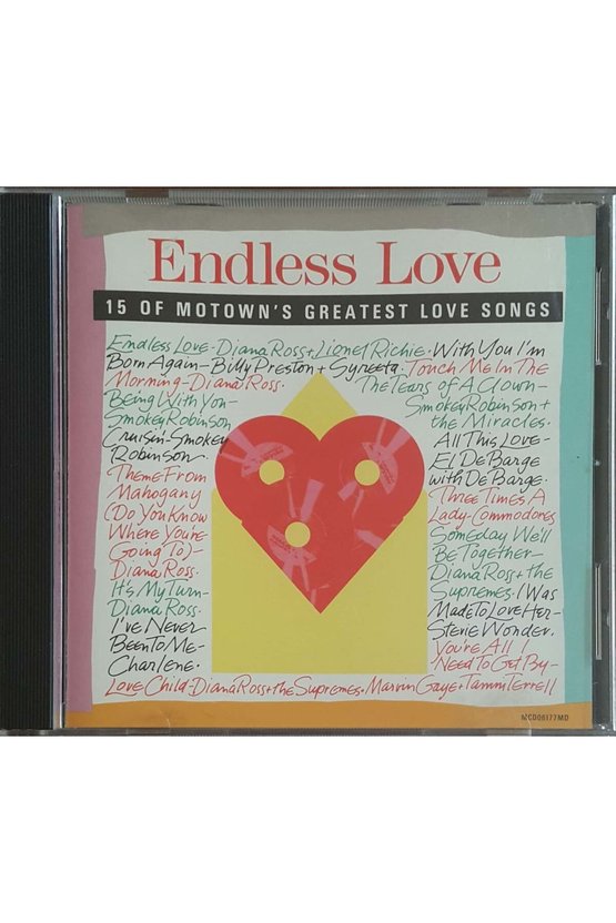 (PLAK DEĞİLDİR CD DİR) Cd Endless Love 15 Of Motowns Greatest Love Songs Cd