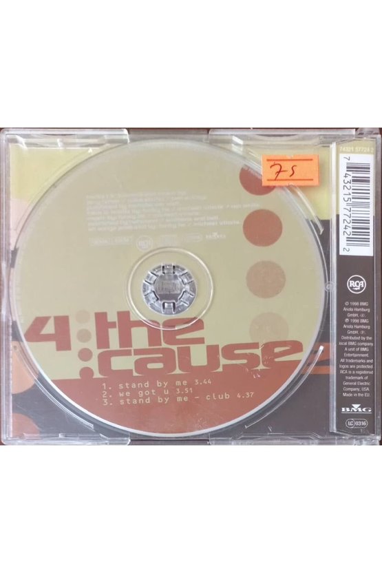 (PLAK DEĞİLDİR CD DİR) Cd 4 The Cause Stand By Me Cd