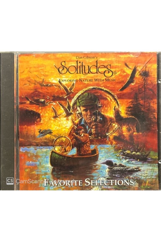 (PLAK DEĞİLDİR CD DİR) Cd Dan Gibsons Solitudes Cd