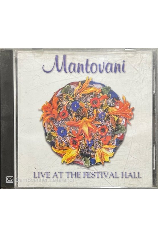 (PLAK DEĞİLDİR CD DİR) Cd Mantovani Live At The Festival Hall Cd