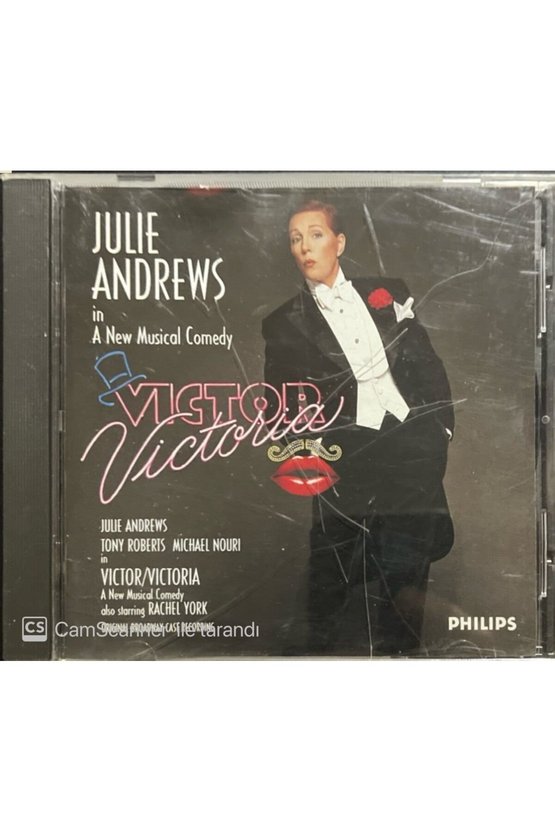 (PLAK DEĞİLDİR CD DİR) Cd Victor Victoria Julie Andrews In A New Musical Comedy Cd