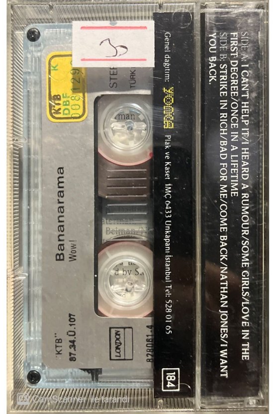 Bananarama Wow Kaset