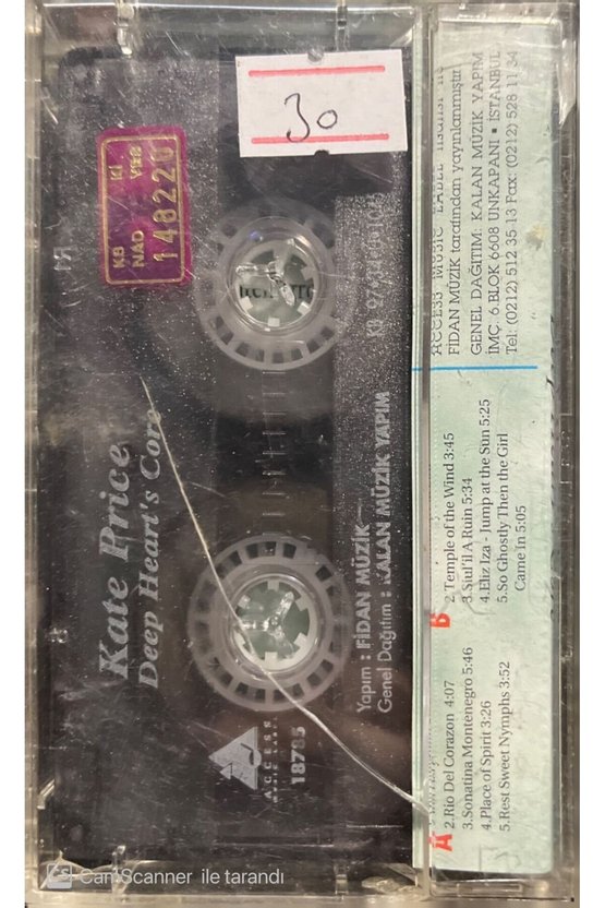Kate Price Deep Hearts Core Kaset