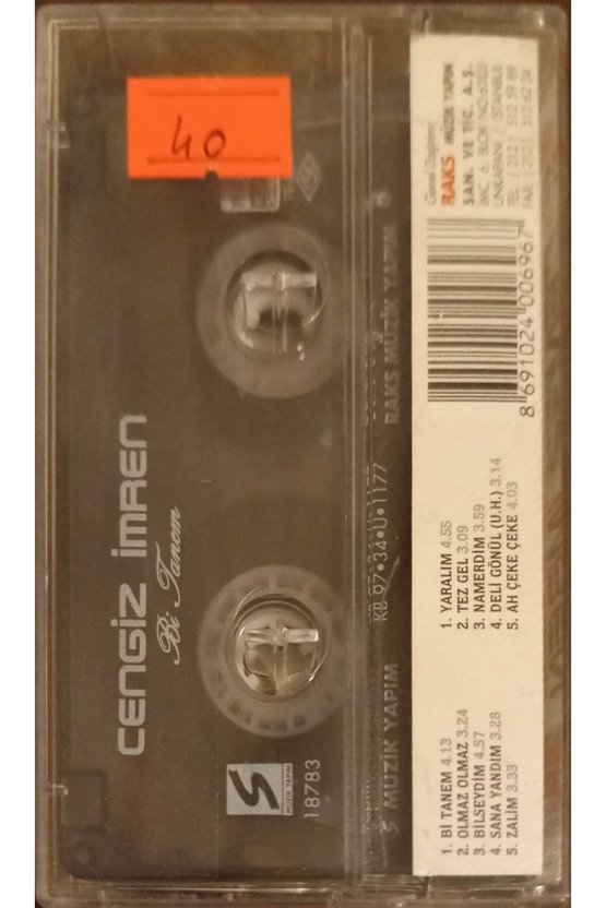 Cengiz İmren Bi Tanem Kaset