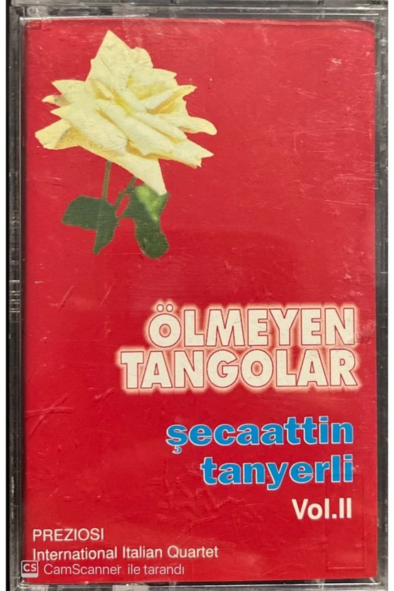 Şecaattin Tanyerli Ölmeyen Tangolar Vol.II Kaset