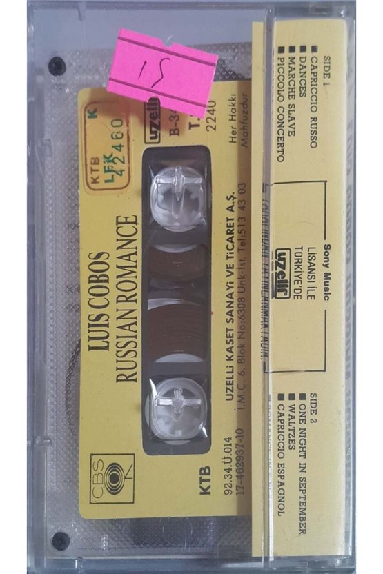 Luis Cobos Russian Romance Kaset