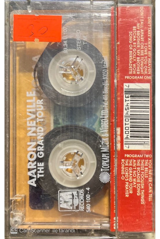 Aaron Neville The Grand Tour Kaset