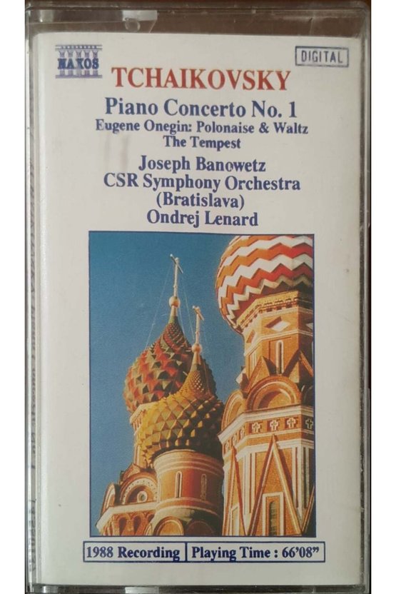Tchaikovsky:Piano Concerto No.1 Kaset