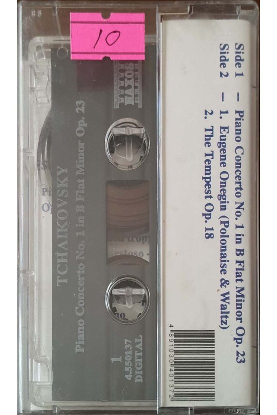 Tchaikovsky:Piano Concerto No.1 Kaset