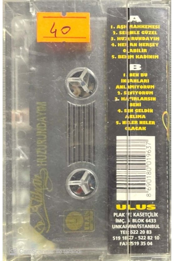 Alihan Huzurundayım Kaset