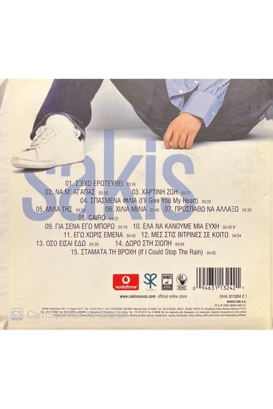 (PLAK DEĞİLDİR CD DİR) Cd Sakis Ive Fallen In Love With You Cd