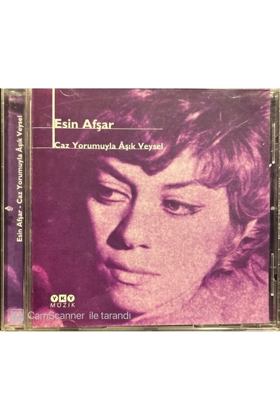 (PLAK DEĞİLDİR CD DİR) Cd Esin Afşar Caz Yorumuyla Aşık Veysel Cd