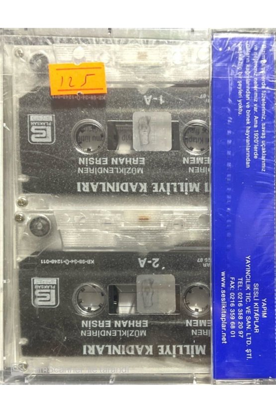 Nezihe Araz Kuvayı Milliye Kadınları Double Açılmamış Jelatininde Kaset