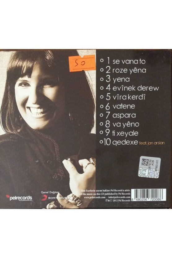 (PLAK DEĞİLDİR CD DİR) Cd Roşan Vira Kerdi Cd