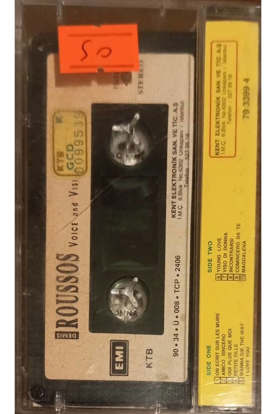 Roussos Voice And Vision Kaset