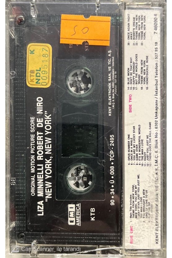 Liza Minelli Robert De Niro New York, New York Kaset