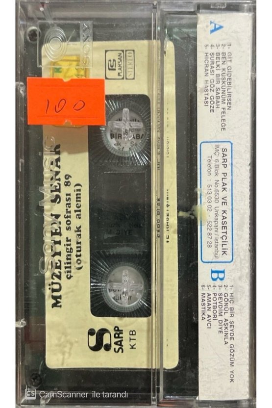 Müzeyyen Senar Çilingir Sofrası 89 (Oturak Alemi) Kaset