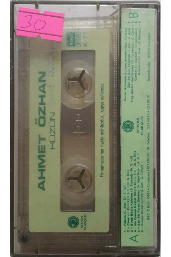 Ahmet Özhan Hüzün Kaset