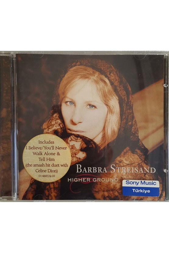 (PLAK DEĞİLDİR CD DİR) Cd Barbra Streisand Higher Ground Cd