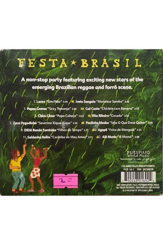 Kaset Fiesta Brasil Kaset