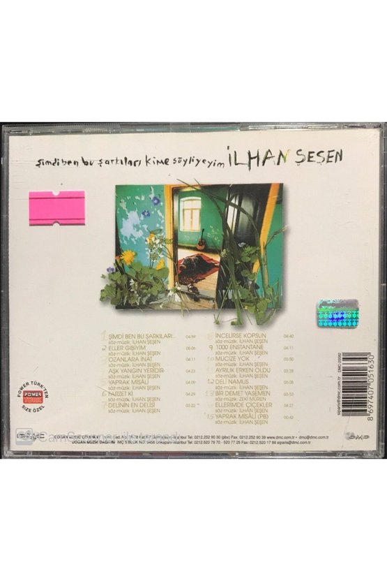 (PLAK DEĞİLDİR CD DİR) Cd Ilhan Şeşen Şimdi Ben Bu Şarkıları Kime Söyliyeyim Cd
