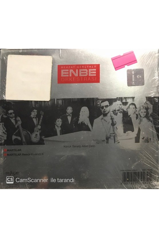 (PLAK DEĞİLDİR CD DİR) Cd Behzat Gerçeker Enbe Orkestrası Cd