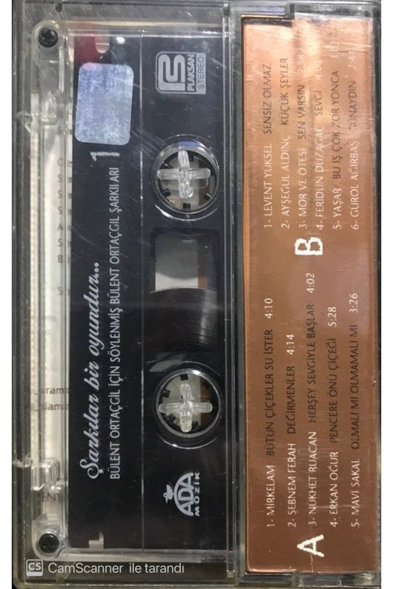 Bülent Ortaçgil İçin Söylenmiş Şarkılar 1 KASET