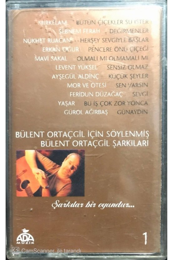Bülent Ortaçgil İçin Söylenmiş Şarkılar 1 KASET