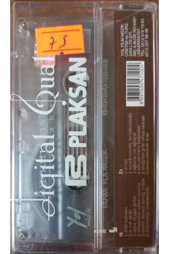 Aynur Haşaş Bahar Açılmamış Jelatininde Kaset