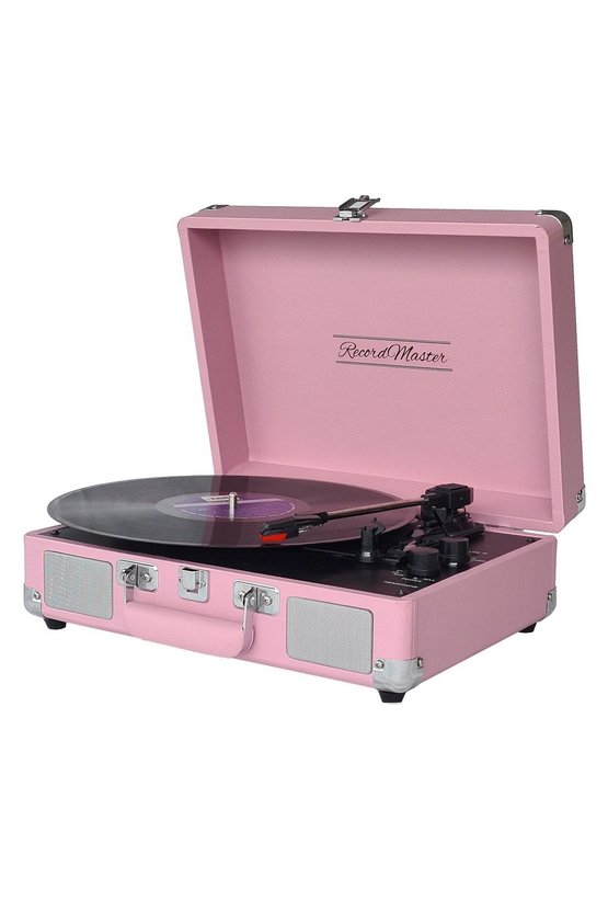 Record Master St14012 Pembe Retro Pikap Bluetooth Ve Şarj Özellikli Retro Pikap