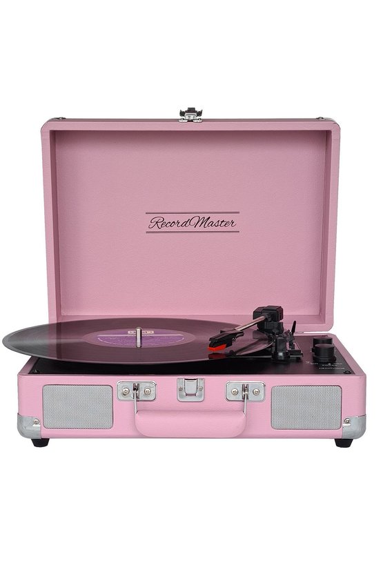 Record Master St14012 Pembe Retro Pikap Bluetooth Ve Şarj Özellikli Retro Pikap
