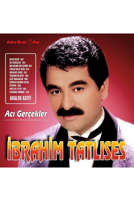 İbrahim Tatlıses Acı Gerçekler Vinly Plak Alithestereo