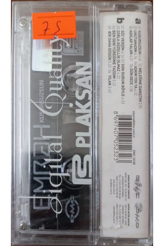Emrah Kusursuzsun Açılmamış Jelatininde Kaset
