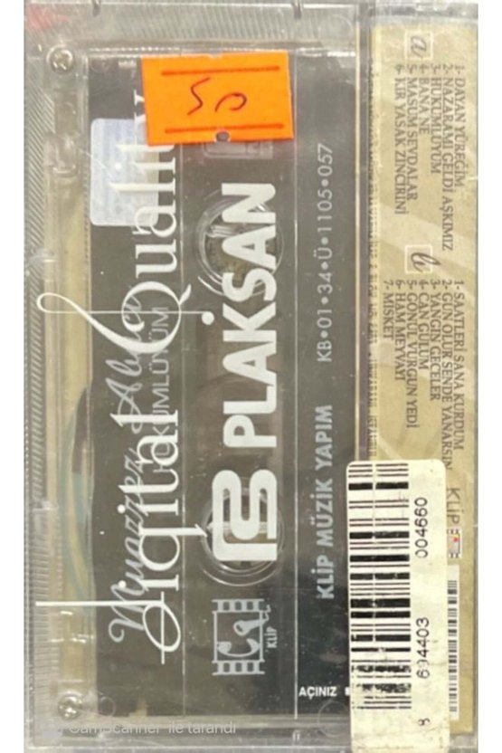 Muazzez Abacı Hükümlüyüm Açılmamış Jelatininde Kaset